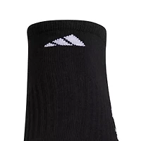 adidas Cushioned Mens 3 Pair No Show Socks