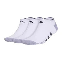 adidas Cushioned Mens 3 Pair No Show Socks