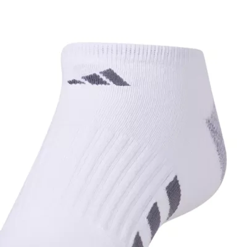 adidas Cushioned Mens 3 Pair No Show Socks
