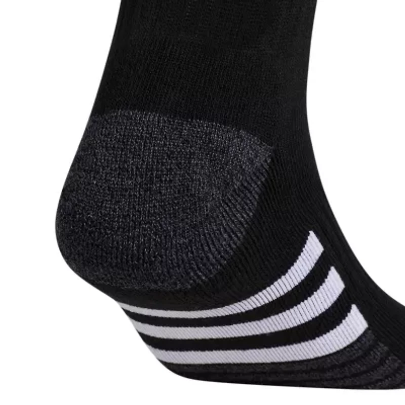 adidas Cushioned Mens 3 Pair Big and Tall Crew Socks