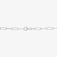 Limited Quantities! Womens Sterling Silver 18 Inch Paperclip Chain Necklace