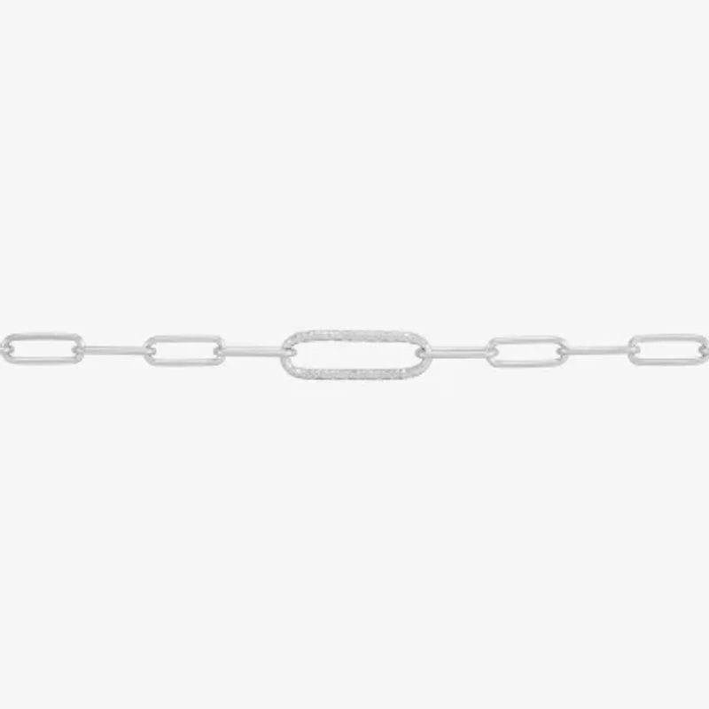 Limited Quantities! Womens Sterling Silver 18 Inch Paperclip Chain Necklace