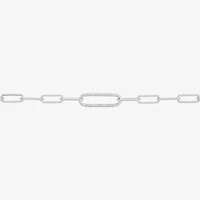 Limited Quantities! Womens Sterling Silver 18 Inch Paperclip Chain Necklace