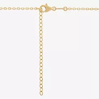 Limited Quantities! Womens 14K Gold Cross 18 Inch Pendant Necklace