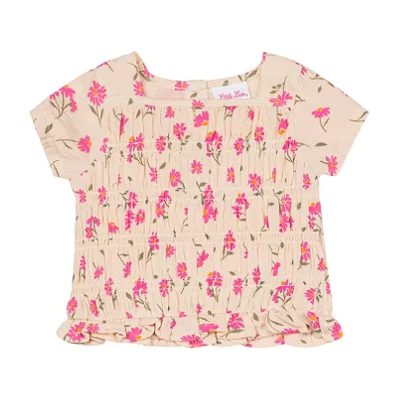 Little Lass Toddler Girls Short Set