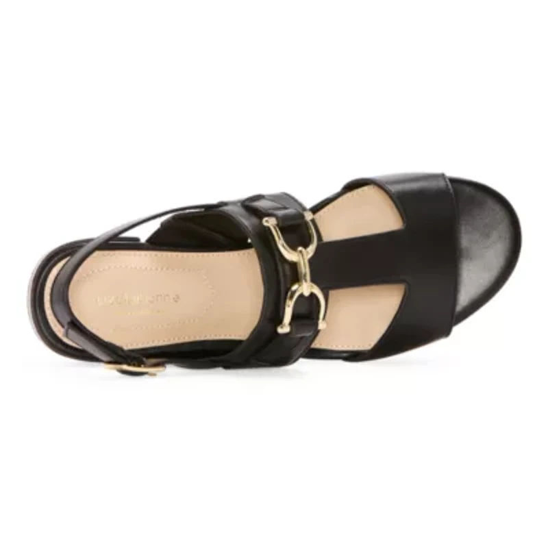 Liz Claiborne Womens Grove Heeled Sandals