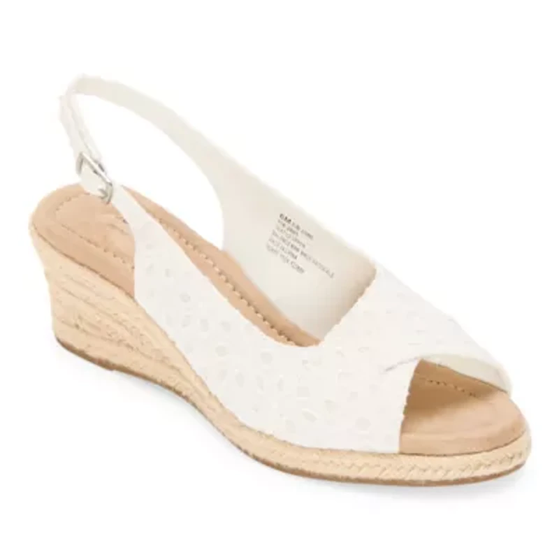 St. John's Bay Womens Lone Wedge Sandals