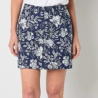 St. John's Bay Womens Mid Rise Tall Skort