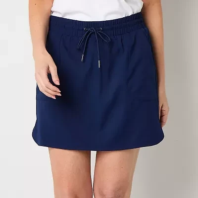 St. John's Bay Womens Mid Rise Tall Skort