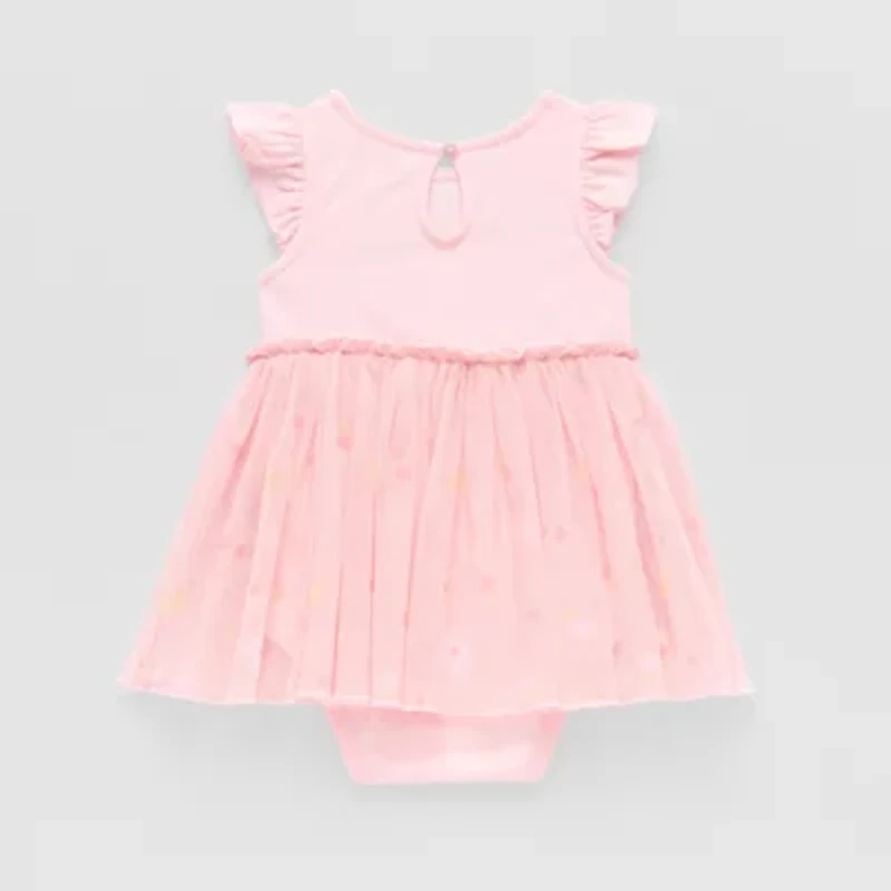Okie Dokie Baby Girls Short Sleeve A-Line Dress