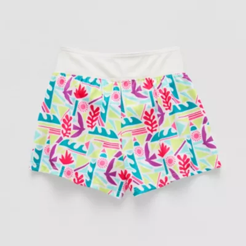 Okie Dokie Active Toddler & Little Girls Pull-On Short