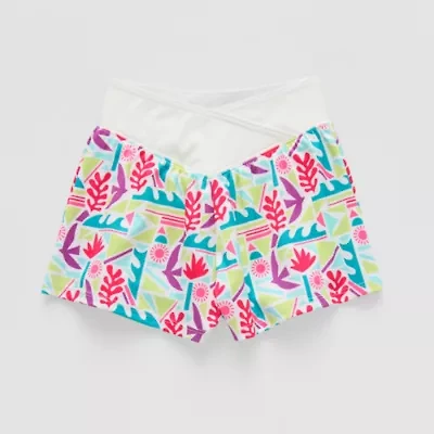Okie Dokie Active Toddler & Little Girls Pull-On Short