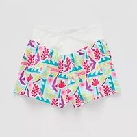 Okie Dokie Active Toddler & Little Girls Pull-On Short
