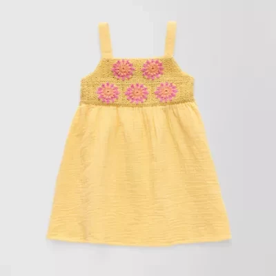 Okie Dokie Toddler & Little Girls Sleeveless A-Line Dress