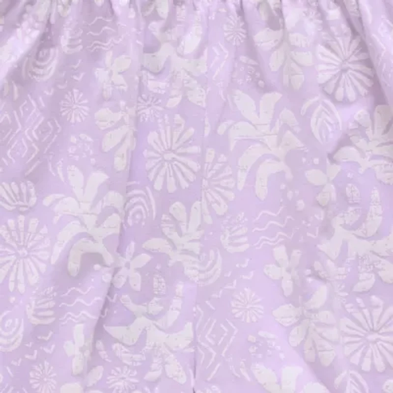 Thereabouts Little & Big Kid Girls Short Sleeve Floral Romper