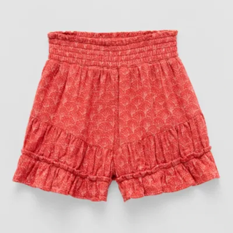 Thereabouts Little & Big Kid Girls Pull-On Short