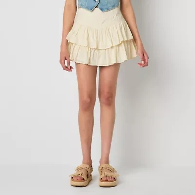 Arizona Womens Juniors Flared Skirt