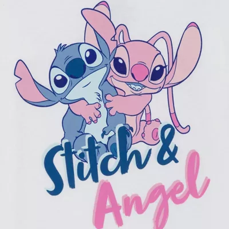 Little & Big Kid Girls Crew Neck Short Sleeve Regular Fit Graphic T-Shirt