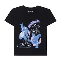 Little & Big Kid Girls Crew Neck Short Sleeve Regular Fit Graphic T-Shirt