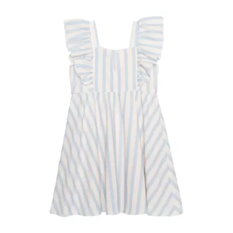 Little & Big Kid Girls Short Sleeve Hello Kitty A-Line Dress