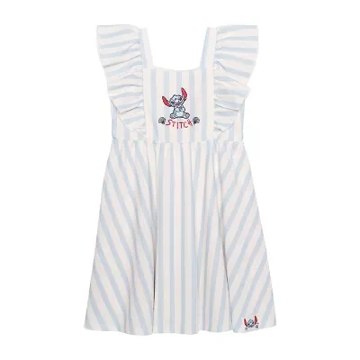 Little & Big Kid Girls Short Sleeve Hello Kitty A-Line Dress