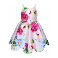 Lilt Little Girls Sleeveless A-Line Dress