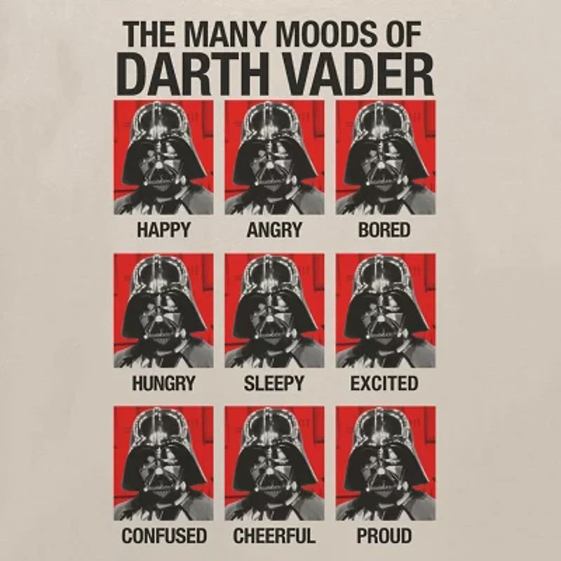 Little & Big Kid Boys Crew Neck Short Sleeve Regular Fit Star Wars Graphic T-Shirt