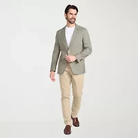 CRICKETEER™ Mens Plaid Stretch Fabric Sport Coat