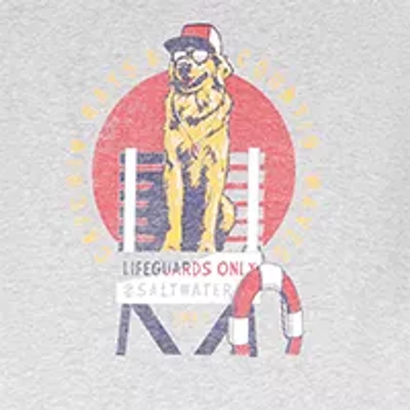 IZOD Saltwater Mens Crew Neck Short Sleeve Classic Fit Big and Tall Graphic T-Shirt