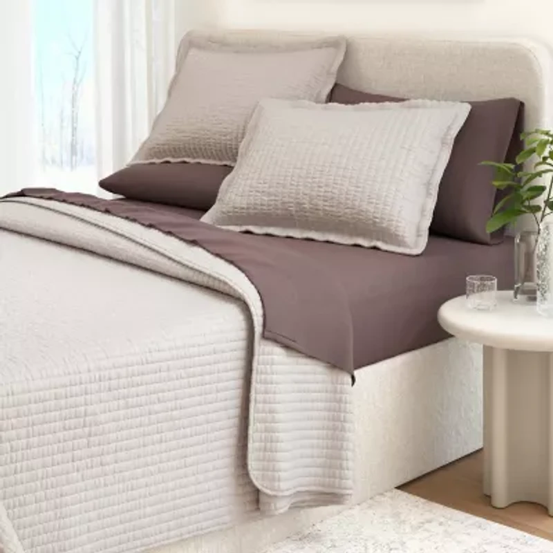 Linery Bed A Bag Easy Care Quilt Set