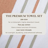 Luxury Cotton 2 Pc Decorative Bath Sheet Set