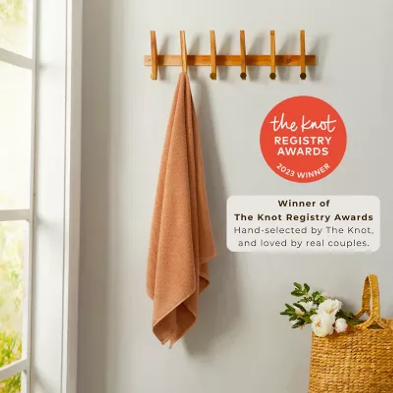 Linery Cotton Quick-Dry Loop Textured 6 Pc Hand Towels
