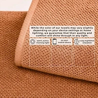 Linery Cotton Quick-Dry Loop Textured 12 Pc Washcloths