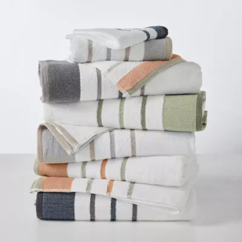 Luxury Cotton 6 Pc Decorative Towel Set