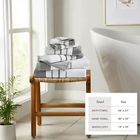 Luxury Cotton 6 Pc Decorative Towel Set