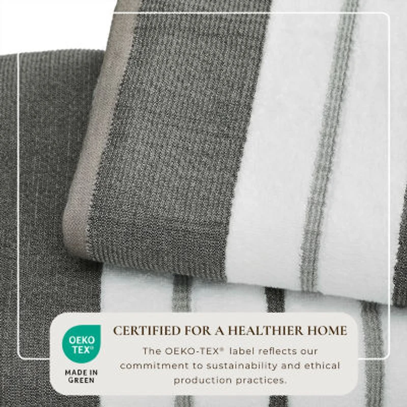 Luxury Cotton 6 Pc Decorative Towel Set