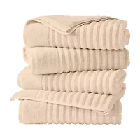 Linery Luxurious Cotton 4 Pk Bath Towel Set