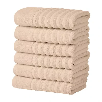 Linery Ribbed Cotton 6-pc. Hand Towel