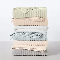 Linery Cotton Textured Oversized 2-pc. Bath Sheet