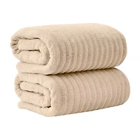Linery Cotton Textured Oversized 2-pc. Bath Sheet