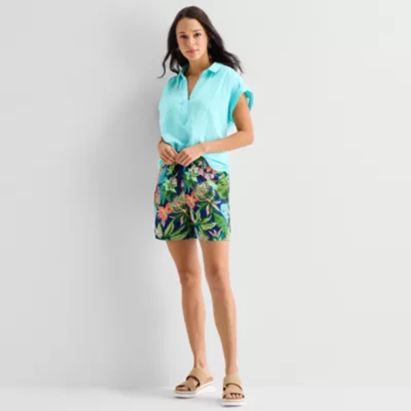 St. John's Bay Womens Tall Blouse