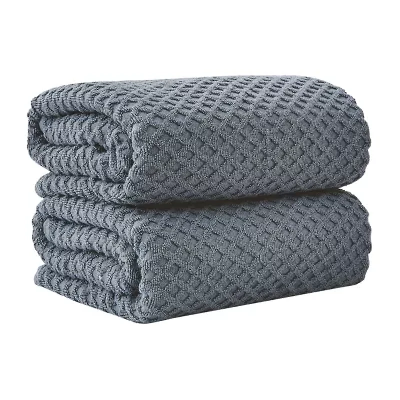 Linery Cotton Waffle Oversized 2-pc. Bath Sheet