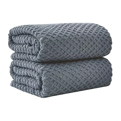 Linery Cotton Waffle Oversized 2-pc. Bath Sheet