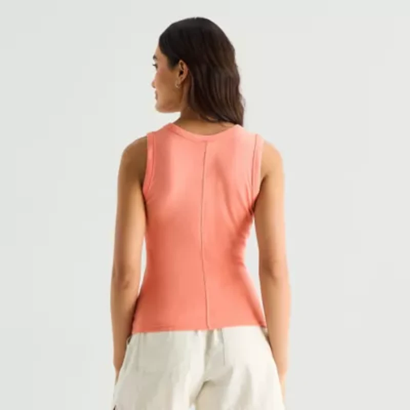 a.n.a Womens V Neck Sleeveless Tank Top