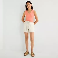 a.n.a Womens V Neck Sleeveless Tank Top