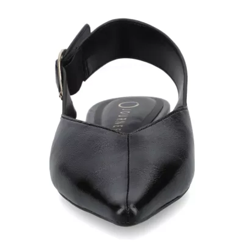 Journee Collection Jacqueline Womens Pointed Closed Toe Ballet Flats