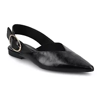 Journee Collection Jacqueline Womens Pointed Closed Toe Ballet Flats