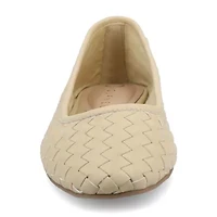 Journee Collection Savannah Womens Almond Closed Toe Ballet Flats