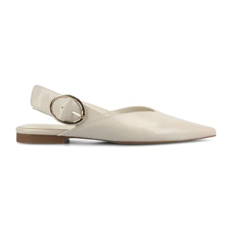 Journee Collection Jacqueline Womens Pointed Closed Toe Ballet Flats