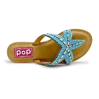 Pop Womens Asterra Flat Sandals